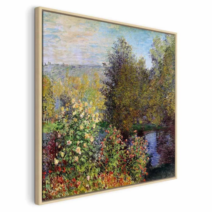 Obraz - Claude Monet – Kącik ogrodowy w Montgeron