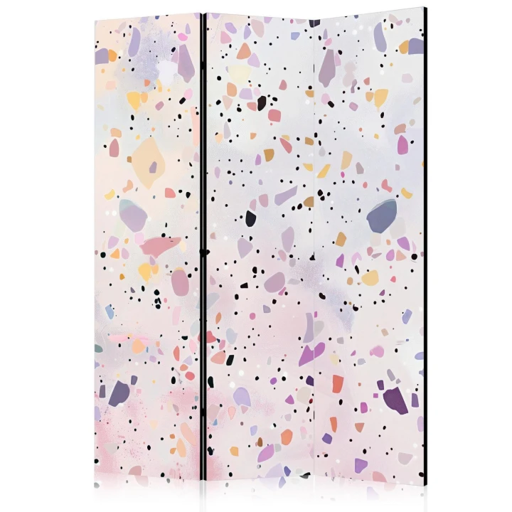 Parawan - Lastriko w stylu confetti - fioletowo-różowy - kolorowy wzór