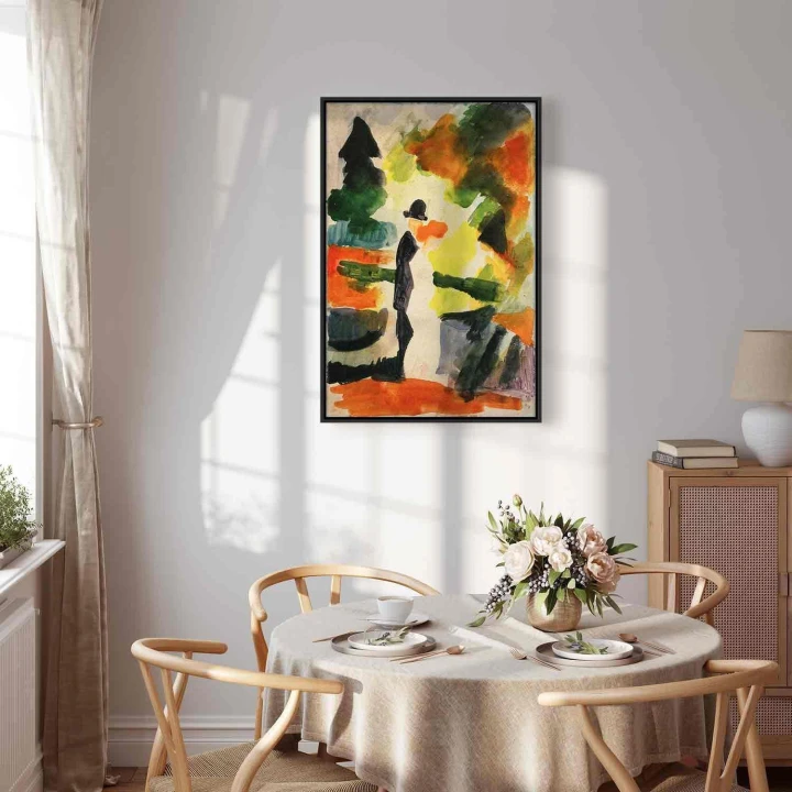 Obraz - August Macke – Para w parku
