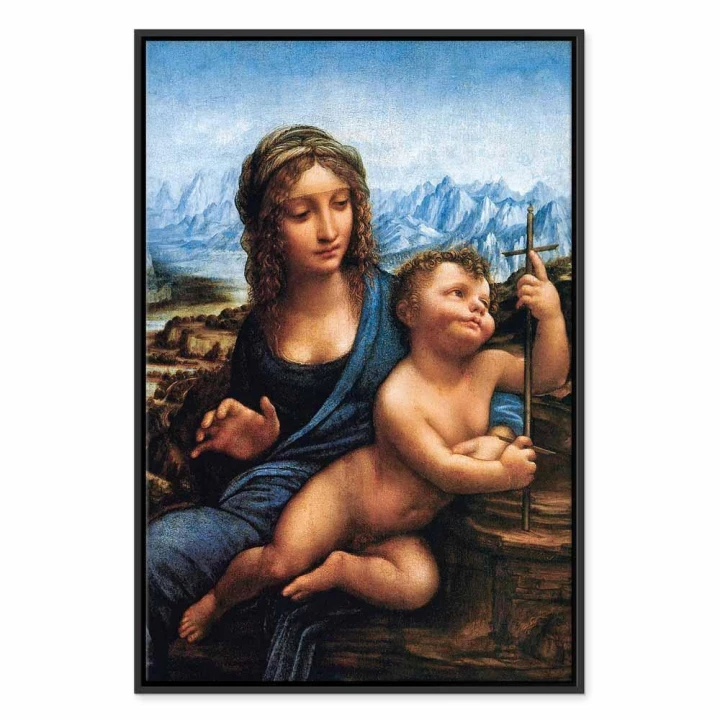 Obraz - Leonardo da Vinci – Madonna z kądzielą