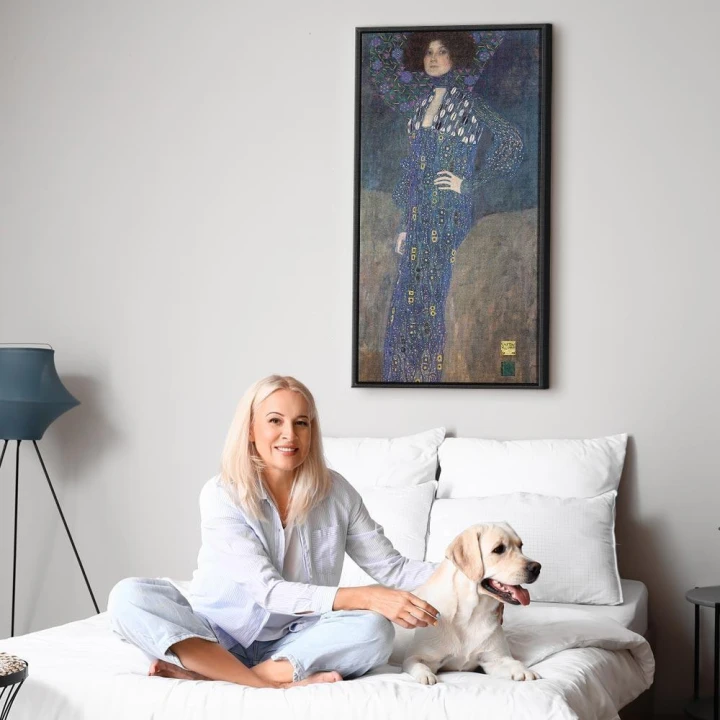 Obraz - Gustav Klimt – Emilie Flöge