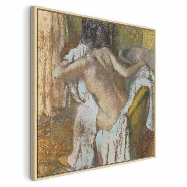 Obraz - Edgar Degas – Dziewczyna wycierająca się