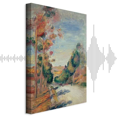 Obraz - Pierre-Auguste Renoir – Krajobraz Essoyes