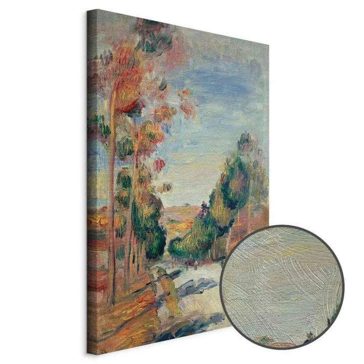 Obraz - Pierre-Auguste Renoir – Krajobraz Essoyes