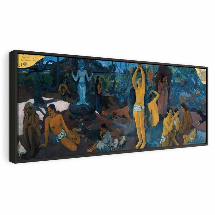 Obraz - Paul Gauguin – Skąd przyszliśmy? Kim jesteśmy? Dokąd idziemy?