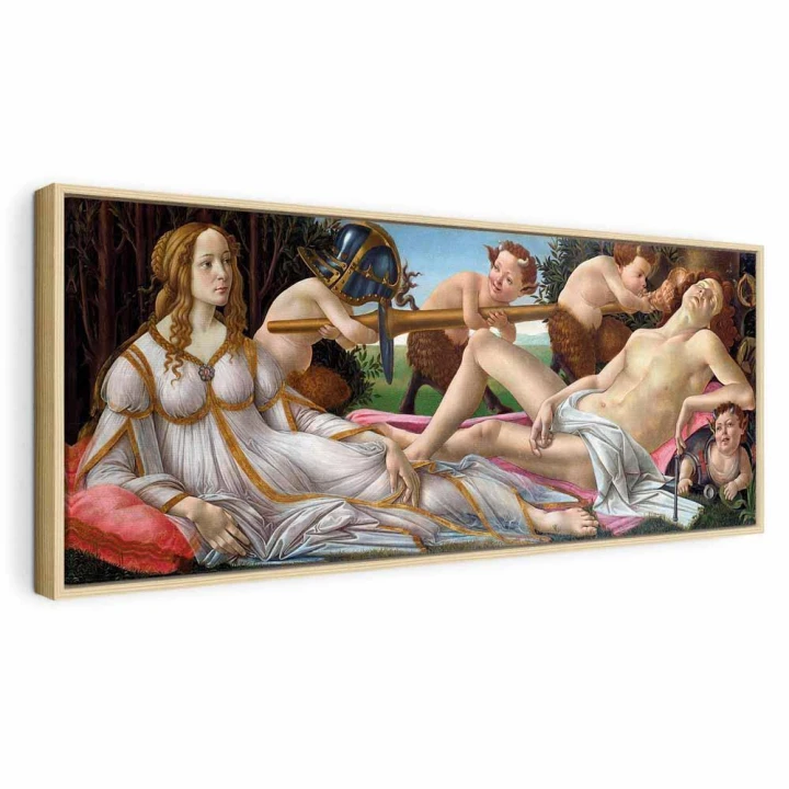 Obraz - Sandro Botticelli – Wenus i Mars