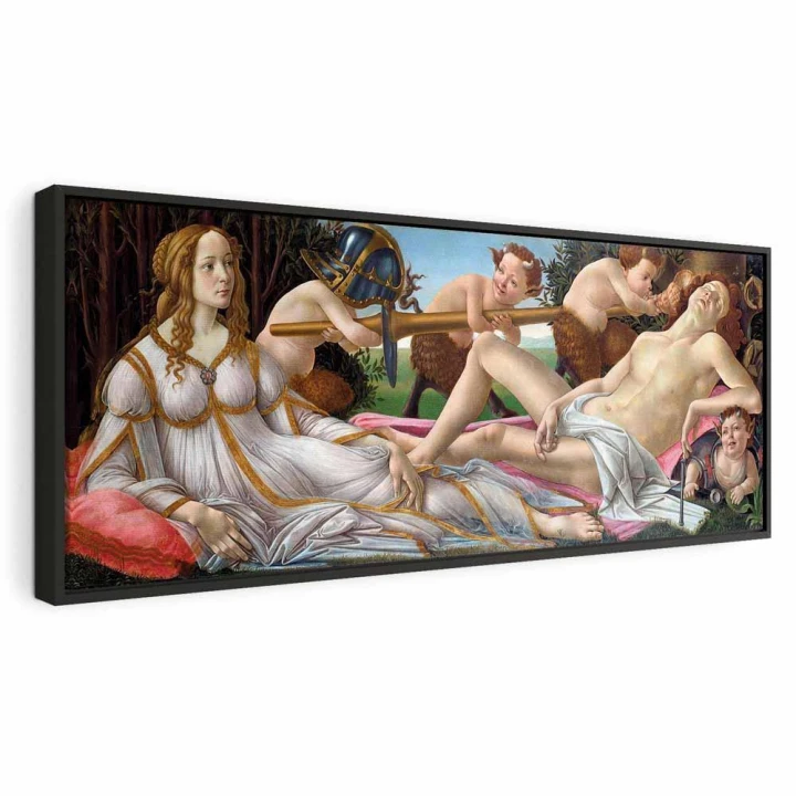 Obraz - Sandro Botticelli – Wenus i Mars
