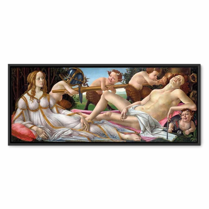 Obraz - Sandro Botticelli – Wenus i Mars