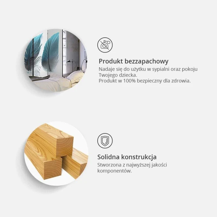 Parawan - Botaniczny motyw z listkami i pnączami w kolorach piaskowych