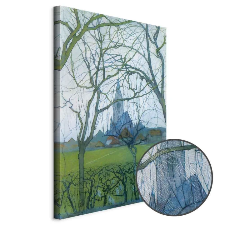 Obraz - Piet Mondrian – Kościół Św Jakuba