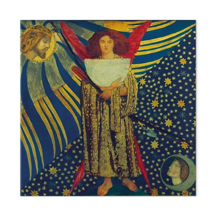 Obraz - Dante Gabriel Rossetti – Miłość Dantego