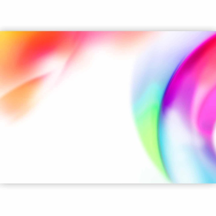 Fototapeta - Abstrakcja - mocne barwy nieregularnych kształtów - multikolor