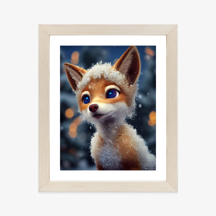 Plakat Red Fox In The Snow