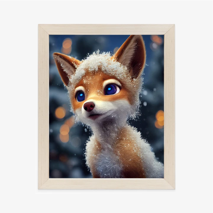 Plakat Red Fox In The Snow
