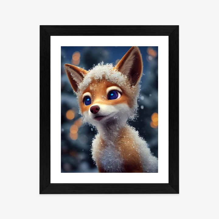 Plakat Red Fox In The Snow