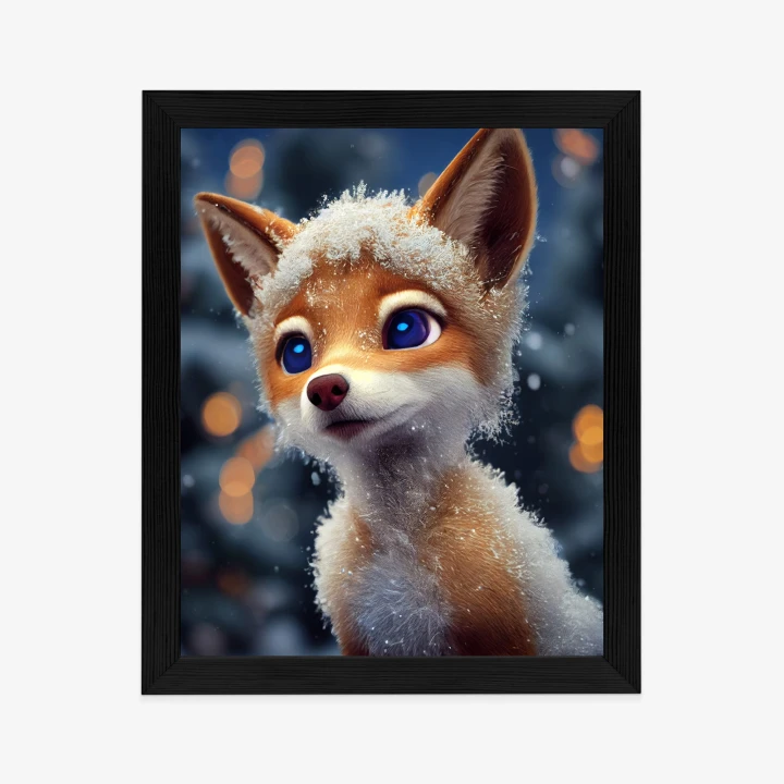 Plakat Red Fox In The Snow