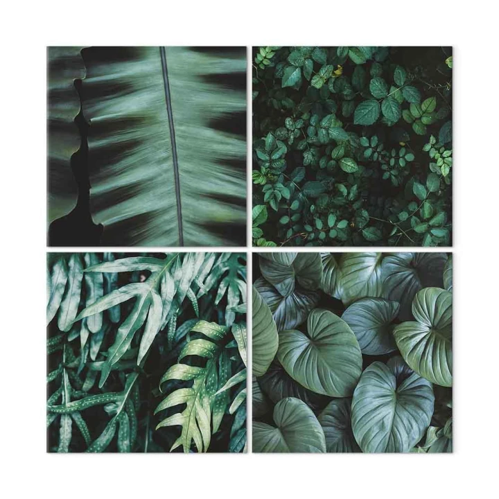 Obraz - Botaniczna głębia (4-częściowy)