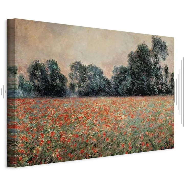 Obraz - Claude Monet – Pole dzikich maków