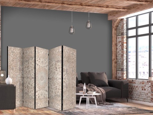 Parawan - Pustynne noce - ornamentowany perski dywan w stonowanych kolorach