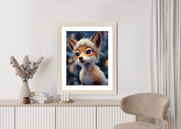 Plakat Red Fox In The Snow