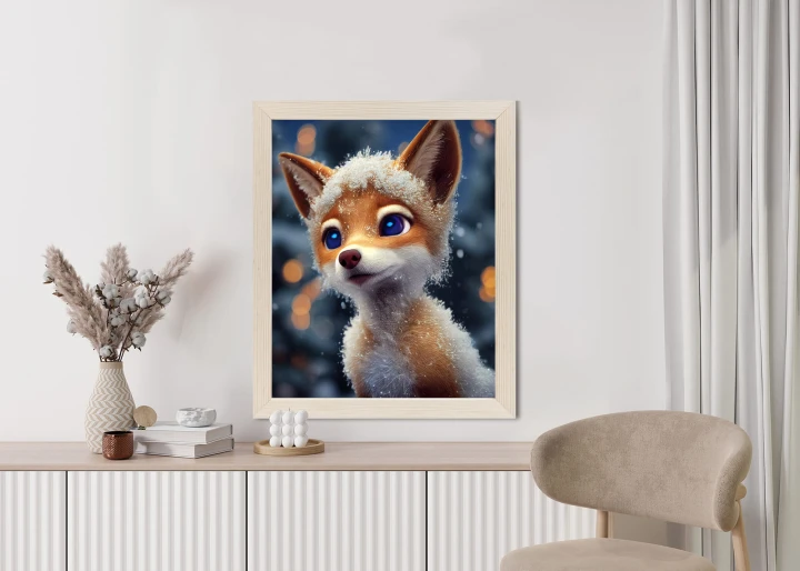 Plakat Red Fox In The Snow