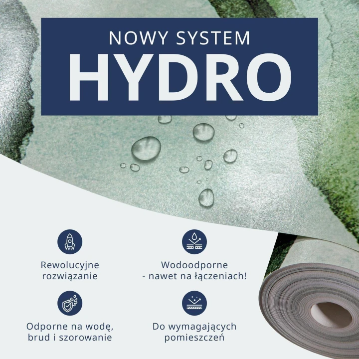 Fototapeta - Złoty linearny wzór na marmurowym tle