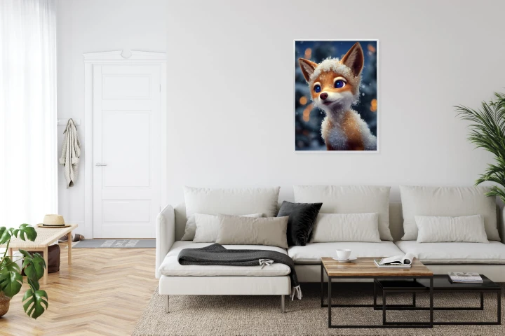 Plakat Red Fox In The Snow