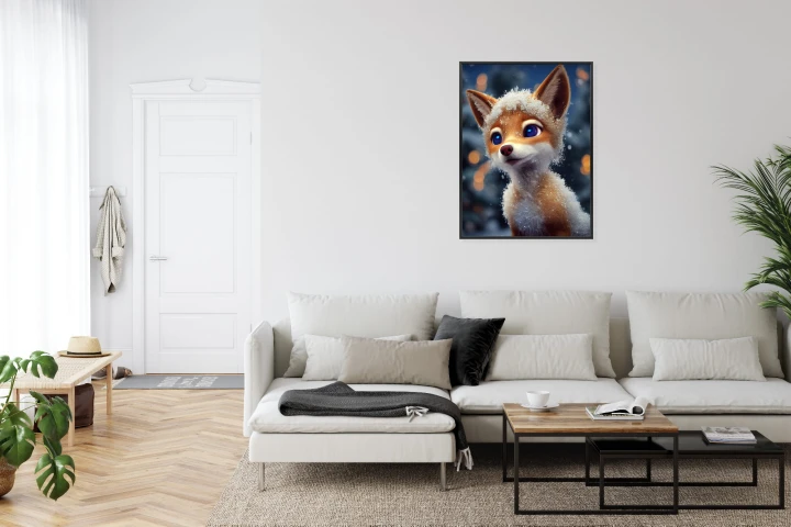 Plakat Red Fox In The Snow