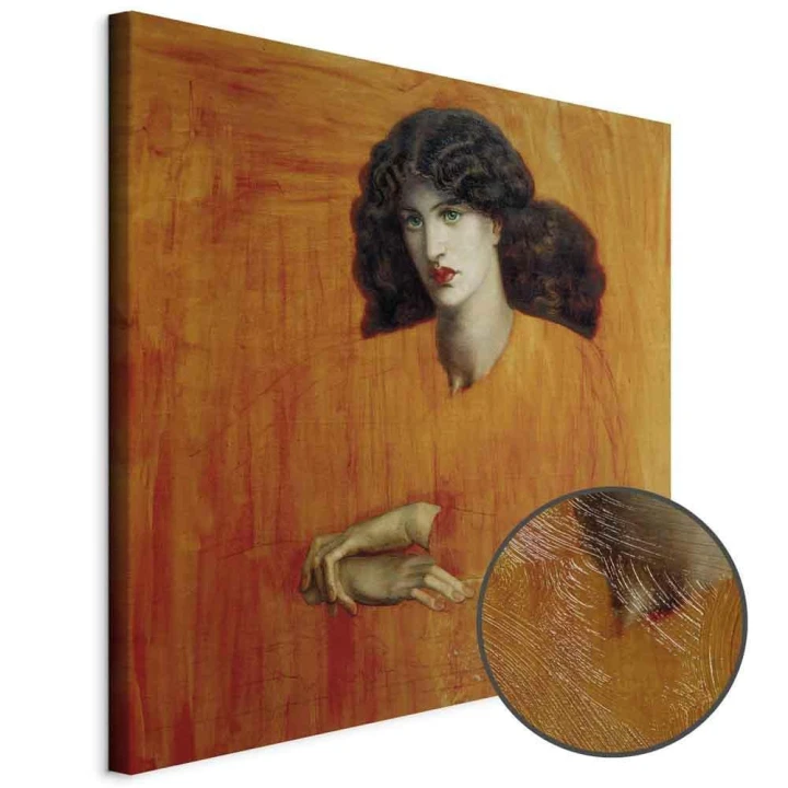 Obraz - Dante Gabriel Rossetti – Kobieta w oknie