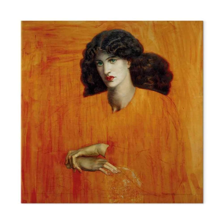 Obraz - Dante Gabriel Rossetti – Kobieta w oknie