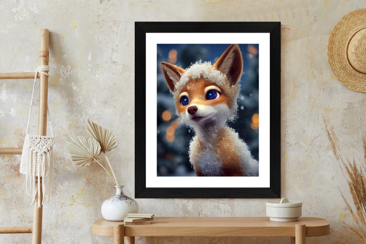 Plakat Red Fox In The Snow