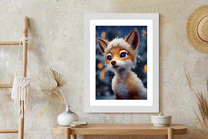 Plakat Red Fox In The Snow