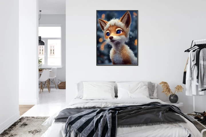 Plakat Red Fox In The Snow