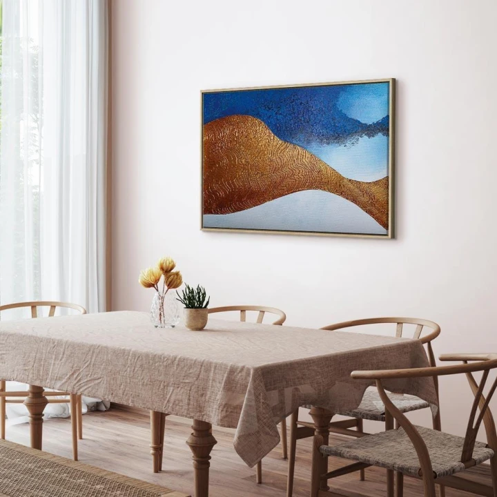 Obraz - Przełęcz indygo (1-częściowy) szeroki
