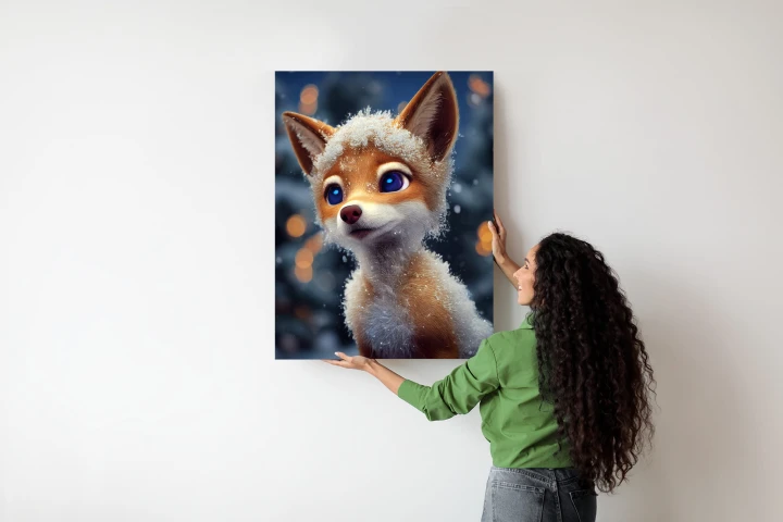 Plakat Red Fox In The Snow
