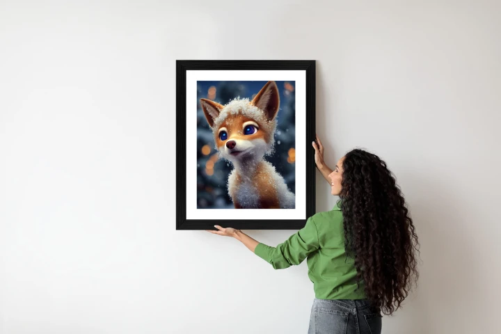 Plakat Red Fox In The Snow