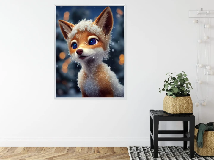 Plakat Red Fox In The Snow