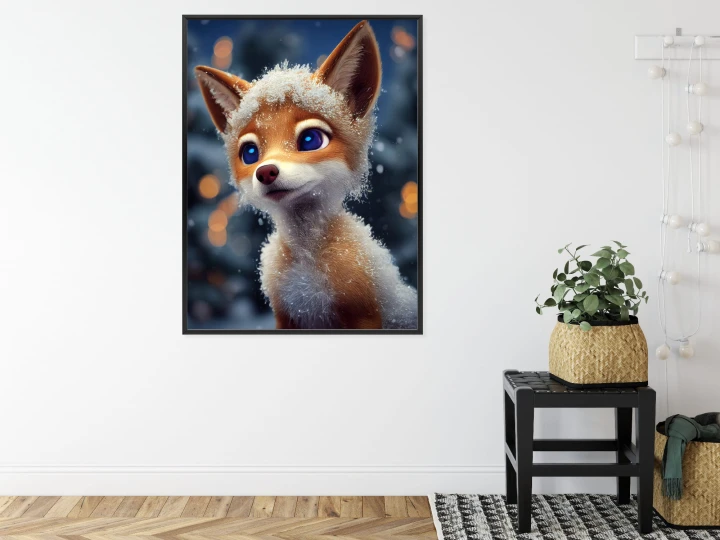 Plakat Red Fox In The Snow