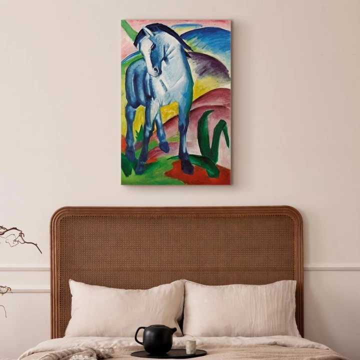 Obraz - Franz Marc – Niebieski koń