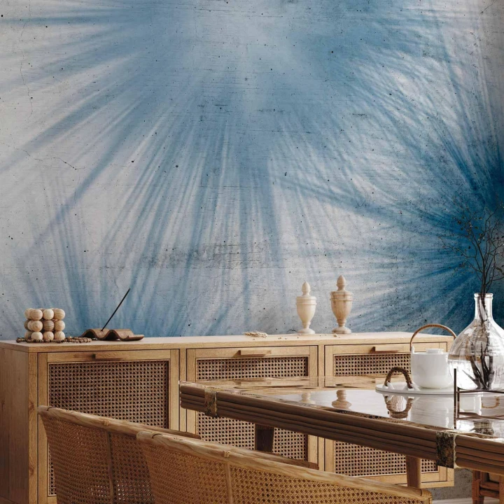 Fototapeta - Błękitnie cienie