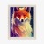 Plakat Beautiful Fine Art Portrait Of Red Fox. Generated By Ai, Is Not Based On Any Original Image, Character Or Person
