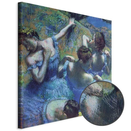Obraz - Edgar Degas – Błękitne tancerki II