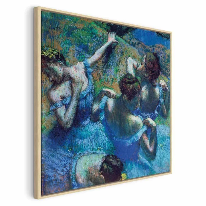 Obraz - Edgar Degas – Błękitne tancerki II