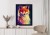 Plakat Beautiful Fine Art Portrait Of Red Fox. Generated By Ai, Is Not Based On Any Original Image, Character Or Person