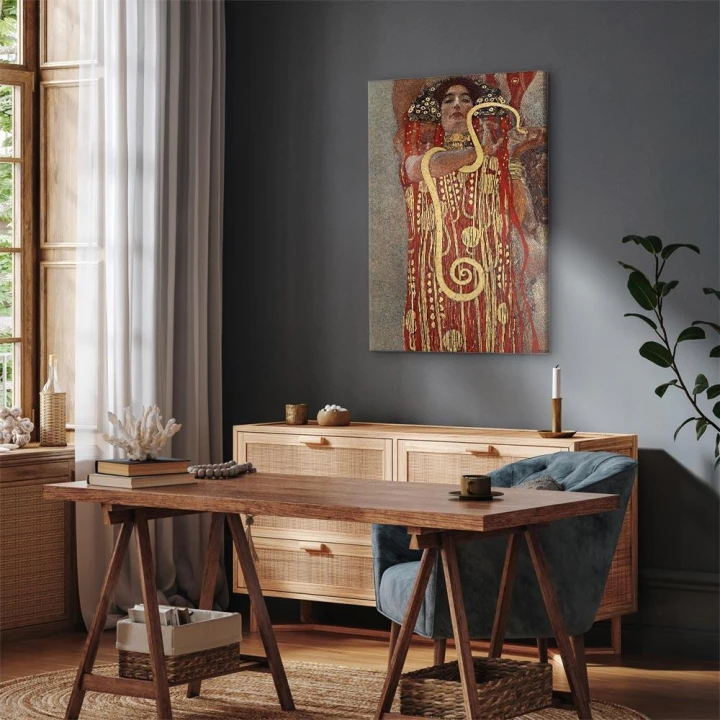 Obraz - Gustav Klimt – Medycyna (Higiea)