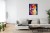 Plakat Beautiful Fine Art Portrait Of Red Fox. Generated By Ai, Is Not Based On Any Original Image, Character Or Person