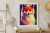 Plakat Beautiful Fine Art Portrait Of Red Fox. Generated By Ai, Is Not Based On Any Original Image, Character Or Person