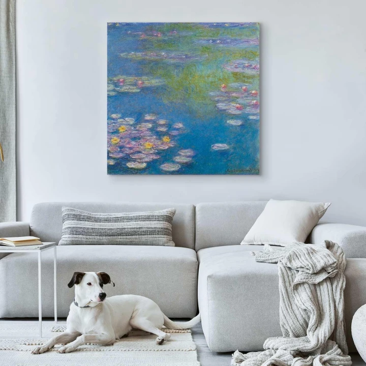 Obraz - Claude Monet – Nenufary (lilie wodne) w Giverny