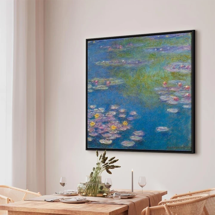 Obraz - Claude Monet – Nenufary (lilie wodne) w Giverny