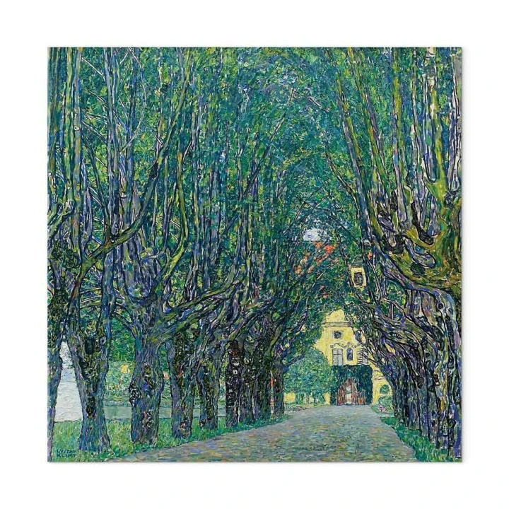 Obraz - Gustav Klimt – Aleja drzew w parku przy zamku Kammer
